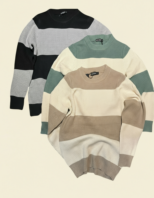 JERSEY DE PUNTO A RAYAS