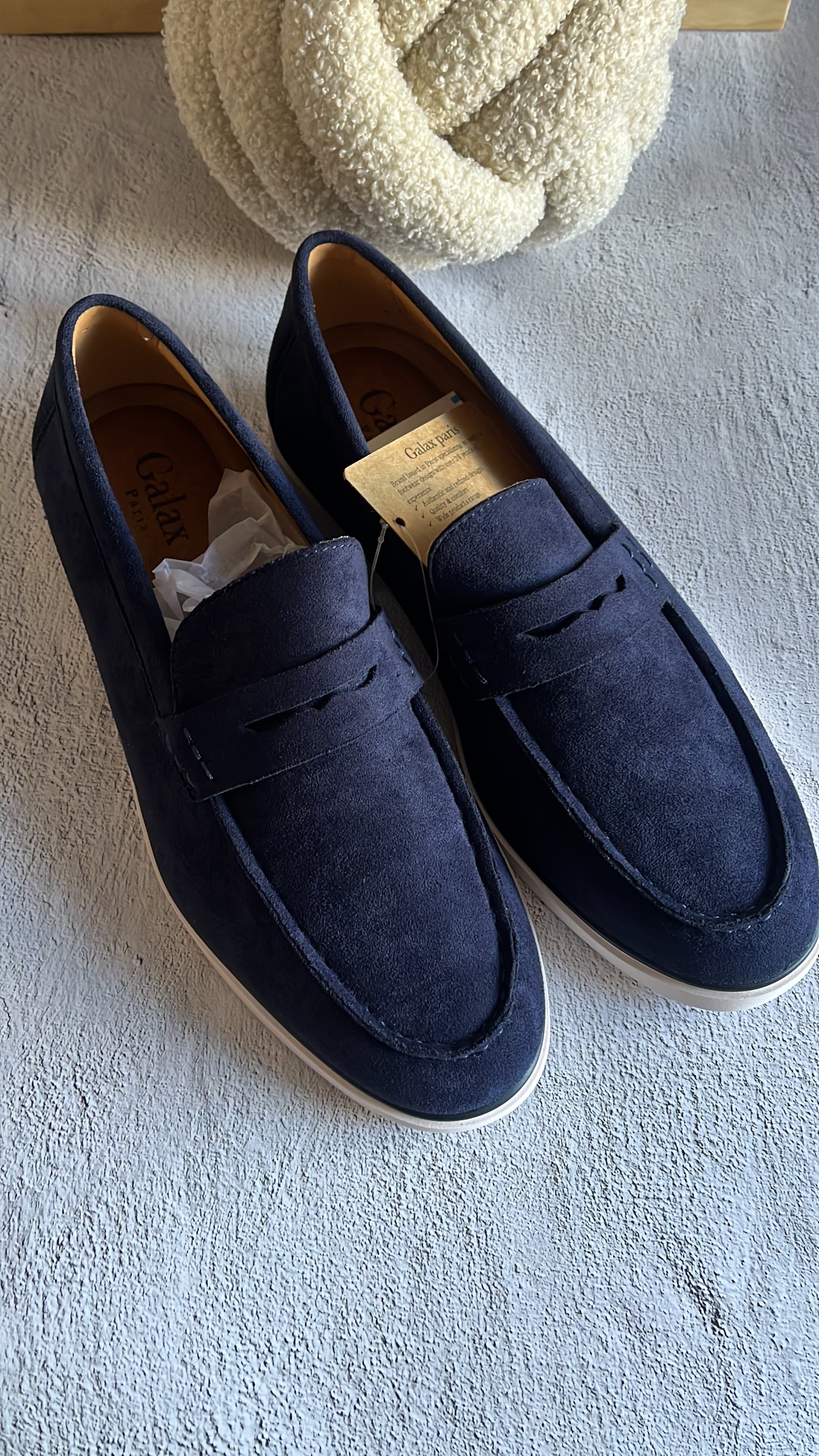 Mocasines Azul Navy